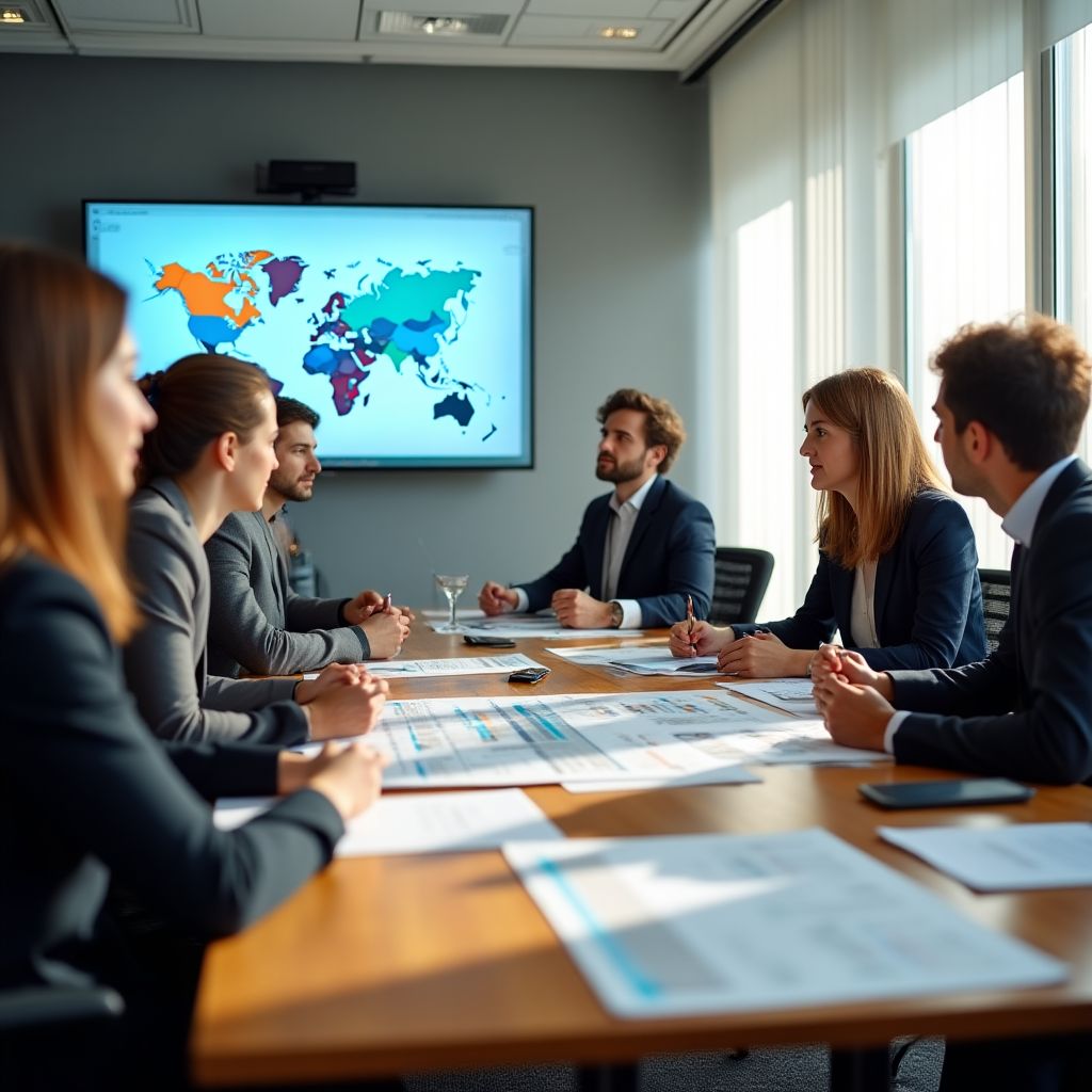 Reunión estratégica con inversores internacionales